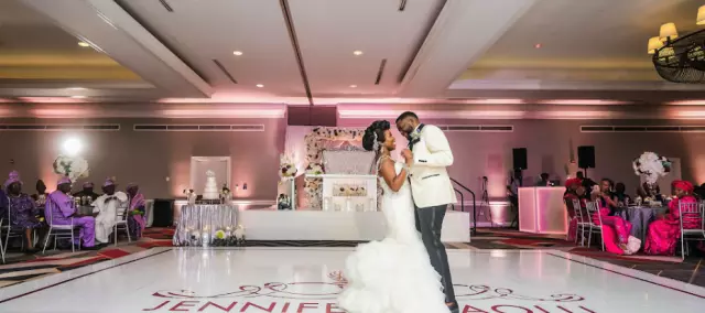 FM Event Productions - Dance Floor Vinyl Wraps  Wedding DJ  Lighting Productions