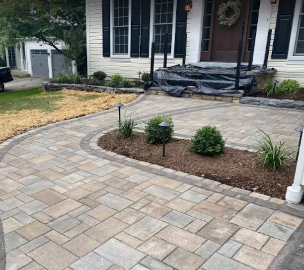 Valley Landscaping, Stone  Patio